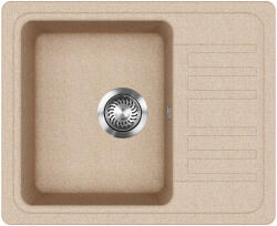 Evido HOME 45 S Compact gránit mosogató, 575 x 460 mm, avena