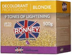RONNEY Pudră de decolorare Blondie (9 nuanțe) 500 g