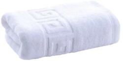 Kotonia Home Prosop Kotonia Home Hotel - Greek Border Jacquard, 30x50 cm, 100% Bumbac, 500g/mp, alb (000140-3050) Prosop