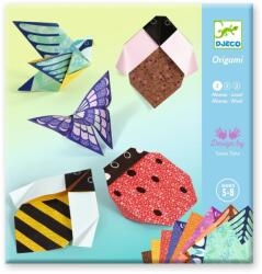 DJECO Joc creativ origami Micii locuitori ai gradinii, Djeco (BO-DJ08707)