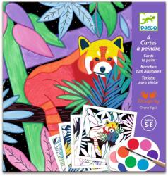 DJECO Set de pictura pentru copii Animale, Djeco (BO-DJ09995)