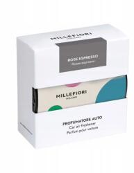 Millefiori Car Air Freshener 1 pc WHITE ROSE ESPRESSO MILLEFIORI (18CART6) - forit