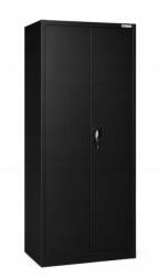 Iron Mate SATURN Metal Utility Cupboard 185x90x45 Black RAL9005 (Saturn_9005)