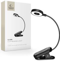 Tech-Protect LL100 Wireless Lamp with Clip + USB-A / USB-C Cable 30 cm - Black (29953-0)