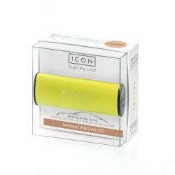 Millefiori Car Air Freshener YELLOW SANDALO BERGAMOTTO MILLEFIORI (18CARYE)