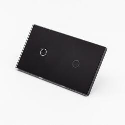 Tosyco Întrerupător simplu cu touch (tactil) din sticlă [CLONE] [CLONE] (TOS-C1G1G-B)
