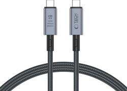 Tech-Protect Cablu Tech-Protect UltraBoost Max USB-C la USB-C USB4 240W 8K 40Gbps 1 m gri (25270-0)