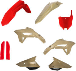 Acerbis teljes idomszett - HONDA CRF 250R 2022 - 2023 + CRF450 2021 -2023 - piros/arany