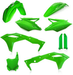 Acerbis teljes idomszett - KAWASAKI KXF 250 2018-2020 - zöld