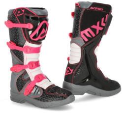 Acerbis cross csizma - X-Team - fekete/lila