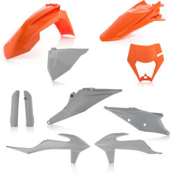 Acerbis teljes idomszett - KTM EXC/EXC-F/XC-W/XCF-W 2020-2023 - narancs/szürke