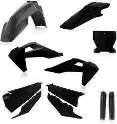 Acerbis idomszett - S PLASTICS HUSQ TC/FC 19/22 - fekete