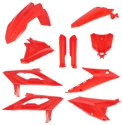 Acerbis Full Plastic Kit Beta Rx 24/27 - Red