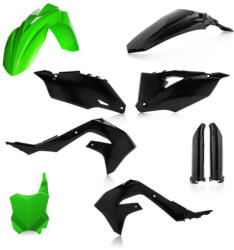Acerbis teljes idomszett - KAWASAKI KX 450 2019-2023 + KX 250 2021-2024 - zöld/fekete