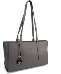 Pierre Cardin 1984 DOLLARO női bőr shopper táska - taupe (1984-TAUPE)