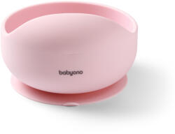 BabyOno 6m+ bowl pink 1481/02 Set pentru masa bebelusi