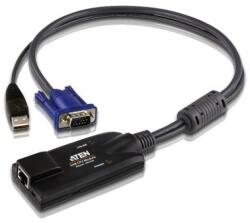 ATEN Adaptor KVM USB-VGA ATEN KA7570-AX. Tastatură de tip port: PS/2, Mouse tip de port: PS/2, Video Type portul: VGA. Greutate: 125 g, Lăţime de ambalaj: 42 mm, Adâncimea de ambalaj: 124 mm. Dimensiuni(Lx