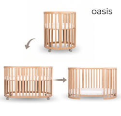 Espiro Oasis Fa kiságy - 11 Light wood