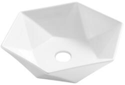 INVENA Naksos 53,5x46,5 cm white (CE-55-001-C)