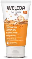 Weleda (Sz) Weleda Gyümölcsös narancs 2in1 tusfürdő és sampon 150ml