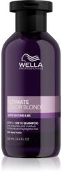 Wella Ultimate Color Blonde Shampoo șampon pentru neutralizarea tonurilor de galben pentru iluminarea părului sau pentru părul cu șuvițe 250 ml