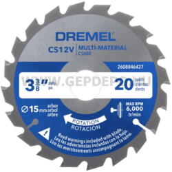 Bosch DREMEL Blueprint fűrészlap többféle anyaghoz (CS600) (2608846430)