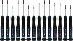 Bosch PRO precízióscsavarhúzó-készlet PH/SL/TX/TH/H, 14 részes (1600A039PN)