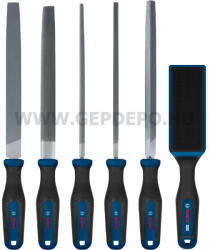 Bosch reszelőkészlet 5 db + PRO reszelőkefe 6 részes (1600A03AD3)