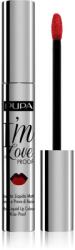 PUPA I´m Loveproof mattító folyékony rúzs a hosszan tartó hatásért árnyalat 010 Fire Red 2.7 ml