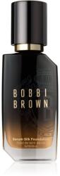 Bobbi Brown Serum Silk Foundation könnyű alapozó világosító hatással árnyalat Natural Tan 30 ml