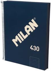 MILAN jegyzetfüzet, A4, 120 lap, vonalas, Kék