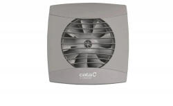 CATA UC-12 Hygro Silver szellőztető ventilátor, utószellőztető és páraérzékelő funkcióval, fordulatszám állítási lehetőséggel, ezüstszürke