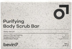 Beviro Zesty Vetiver Purifying Body Scrub Bar 135 g