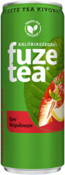 FUZETEA szénsavmentes eper- és sárgadinnyeízű üdítőital fekete tea kivonattal 250 ml - ecofamily