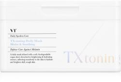 VT Cosmetics TX-Toning Daily Mask fehérítő gézmaszk a pigment foltok ellen nagy csomagolás 30 db