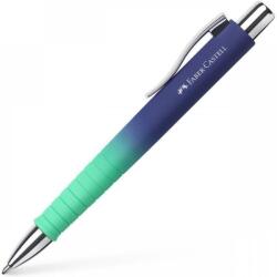 Faber-Castell Polyball Flow nyomógombos golyóstoll, Kék/türkiz, XB (FC241132)