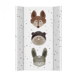 Ceba Baby pelenkázó lap merev 2 oldalú 50x70cm basic cute animals