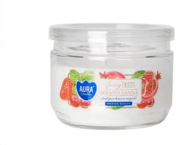 BISPOL AURA Juicy Fruits gyertya, 285g