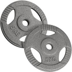 Physionics Set de discuri 2 x 5 kg, 31 mm (WEIGHTCI02-2x5)