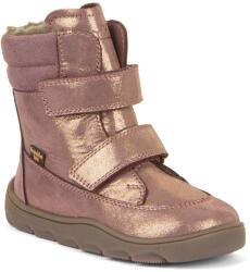 Froddo Barefoot Zeru Tex Winter Pink/Gold gyerek téli cipő Cipőméret (EU): 30 / rózsaszín/sárga