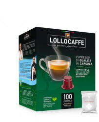 Lollo Caffé Kávékapszula, Nespresso kompatibilis, Lollo Caffe Argento, 100db kapszula (69059)