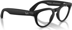 Ray-Ban Ochelari inteligenti Ray-Ban Meta Headliner Gen. 2 RW4013, Size M 50-23, Matte Black Frame, Clear Blue-Violet Light Filter Lenses (RW4013 601SSB 50-23)
