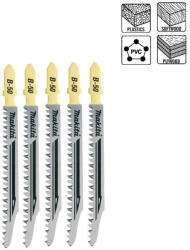 Makita 5 részes Progresor B50 szúrófűrészlap készlet, gyors vágásra 100 mm/75 mm, B50 (B-06460)