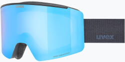 uvex Ochelari de schi UVEX Ignite FM S3 black matt/mirror blue
