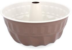 Chomik Formă de chec spiralată cu tub diametru 22cm caffe creme 69234 (SNB3979)