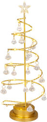 MagicHome Karácsonyi dekoráció, MagicHome Vianoce, fenyőfa, 18 × 18 × 40 cm, 30 LED, melegfehér, IP20, elemes (2 db AA - nem tartozék) (TC8092337)