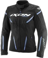 IXON Geacă de motocicletă pentru femei IXON Striker 2 Lady negru-lavandă (IXO100102085-1053)