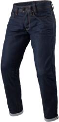 Revit Lewis Selvedge TF Dark Blue Cropped Motorcycle Jeans (REFPJ060-6372)