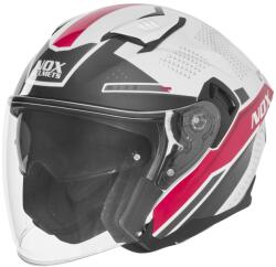 NOX Cască de motocicletă deschisă NOX N130 EKTO alb-roz (AIM140-2806)