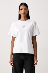 BOSS tricou pentru femei din bumbac Eharpa5 9BY2-TSDZ61_00X (50571261)